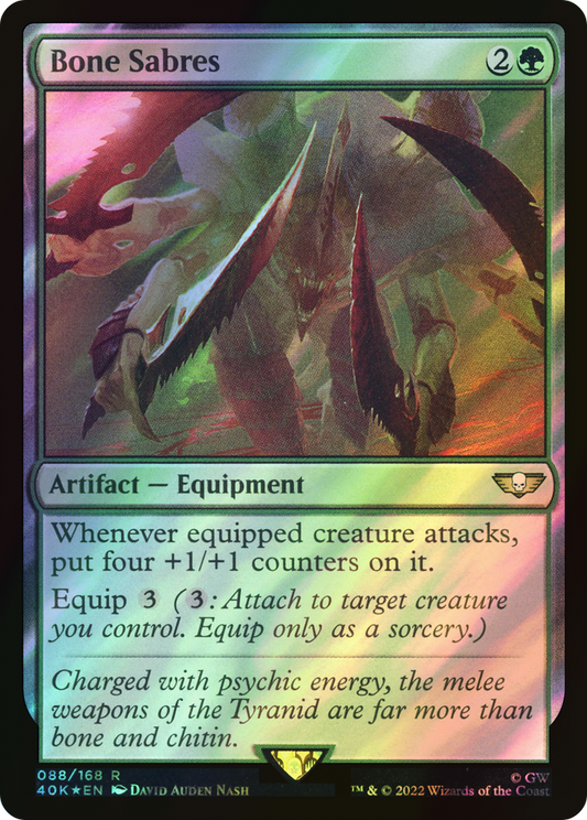 Bone Sabres - Surge Foil (40K) #88★ [EN/F] s/o