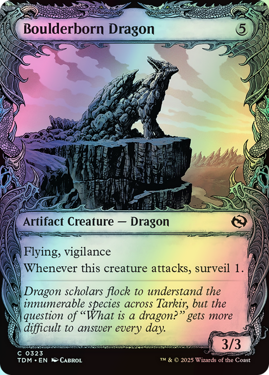 Boulderborn Dragon (TDM) #323 [EN/F]