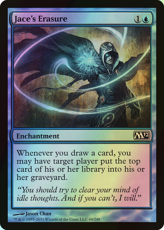 Jace's Erasure (M12) #60 [EN/F] s/o