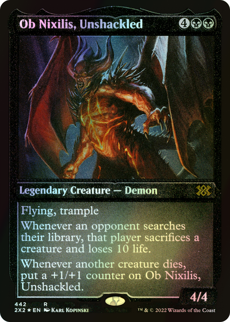 Ob Nixilis, Unshackled (2X2) #442 [EN/E] s/o