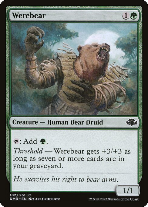 Werebear (DMR) #182 [EN/N] s/o