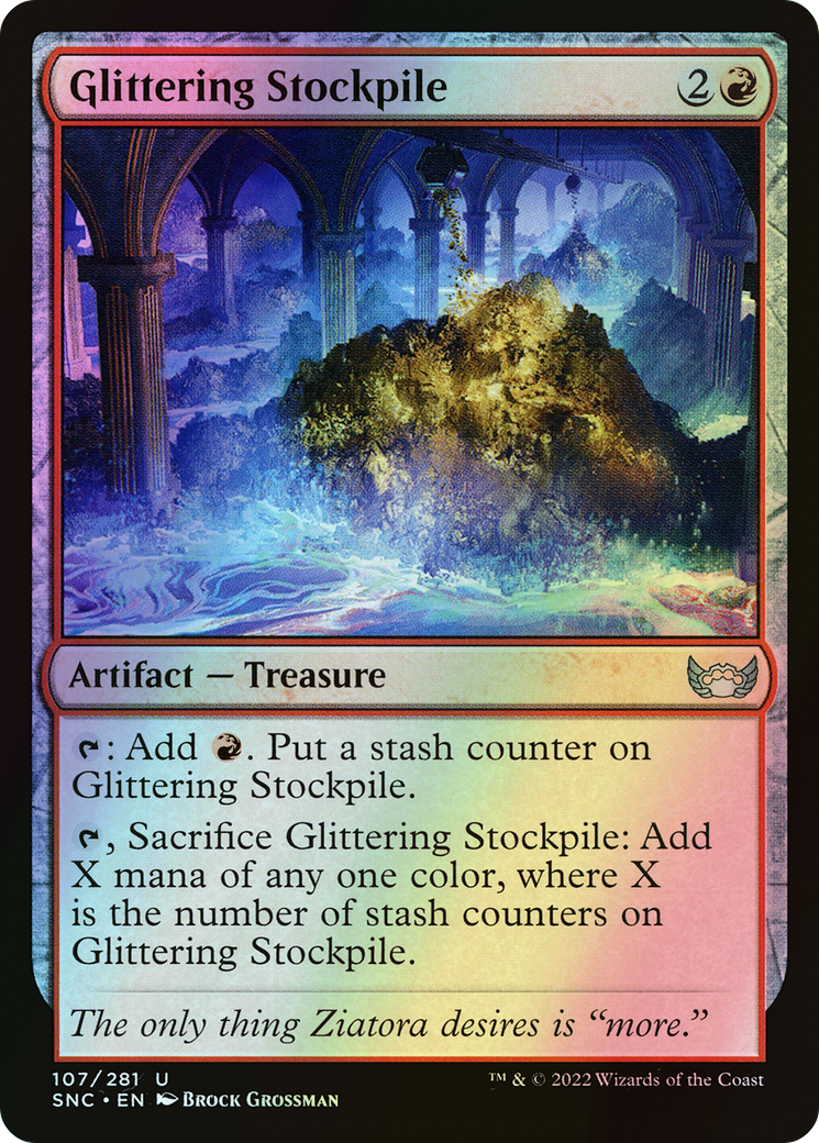 Glittering Stockpile (SNC) #107 [EN/F] s/o