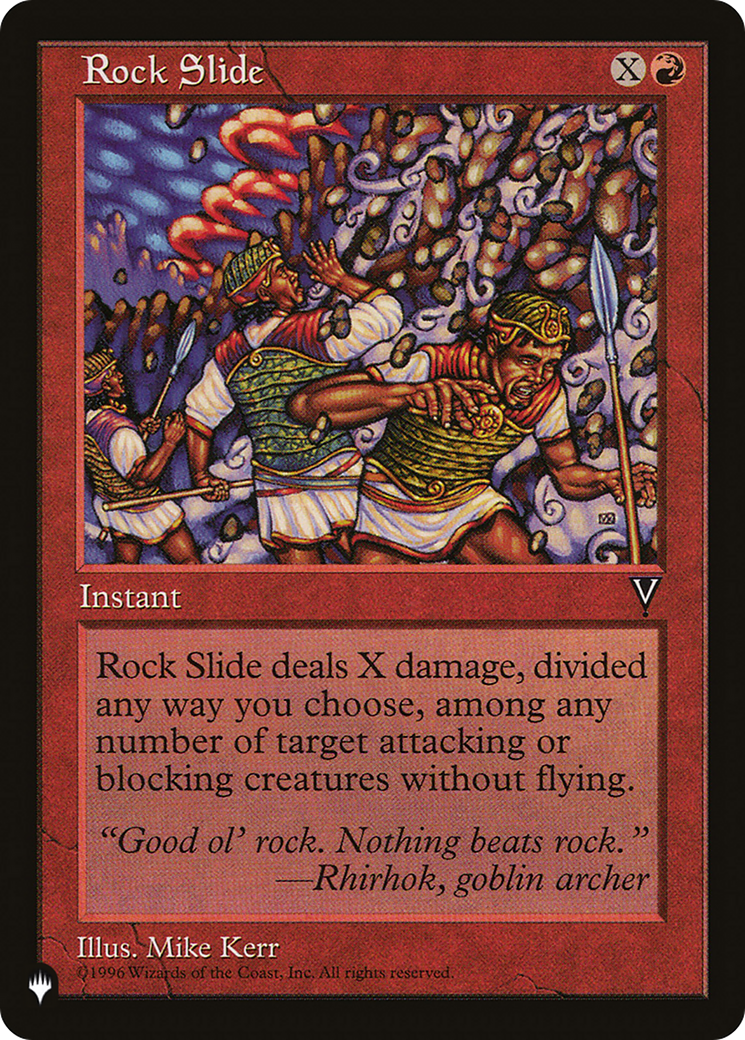 Rock Slide (PLST) #VIS-92 [EN/N]