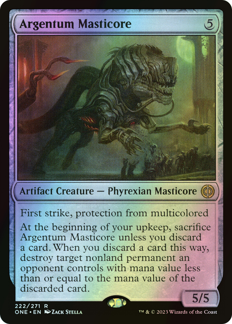 Argentum Masticore (ONE) #222 [EN/F]