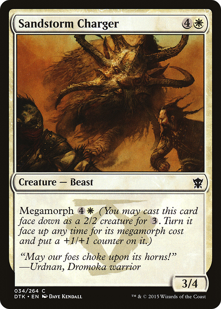 Sandstorm Charger (DTK) #34 [EN/N]