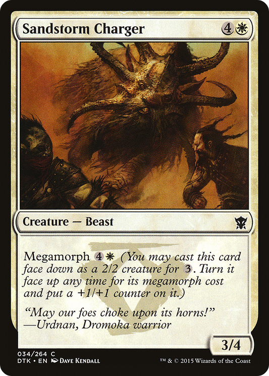 Sandstorm Charger (DTK) #34 [EN/N]
