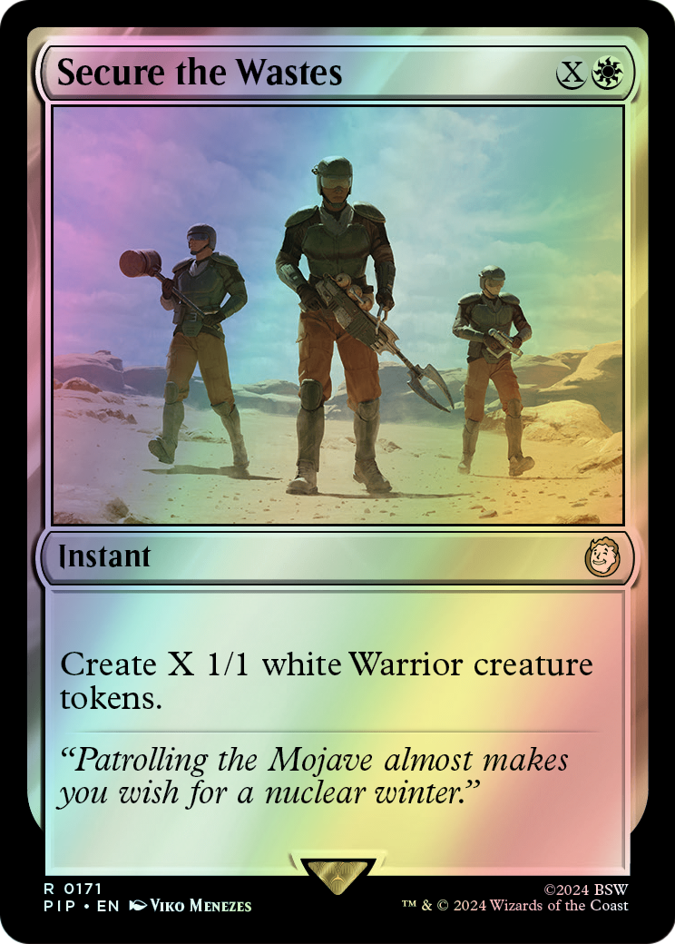 Secure the Wastes (PIP) #171 [EN/F]