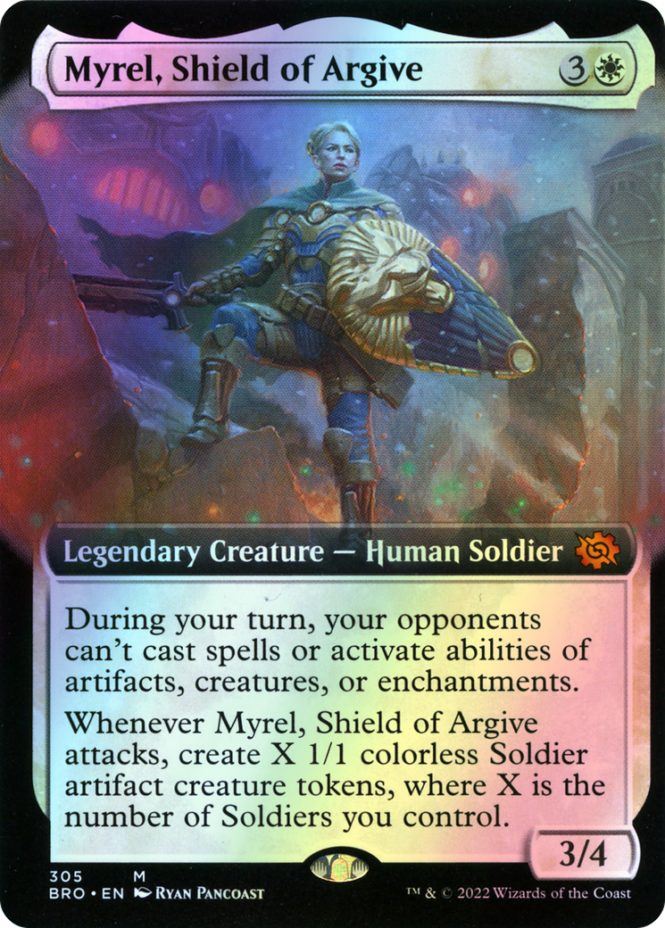 Myrel, Shield of Argive (BRO) #305 [EN/F] s/o