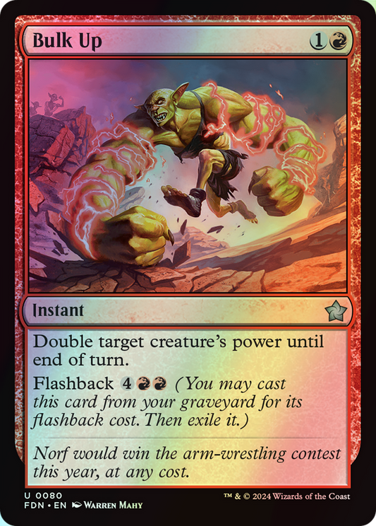 Bulk Up (FDN) #80 [EN/F] s/o