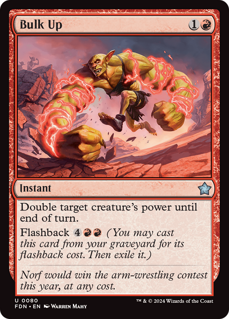 Bulk Up (FDN) #80 [EN/N] s/o