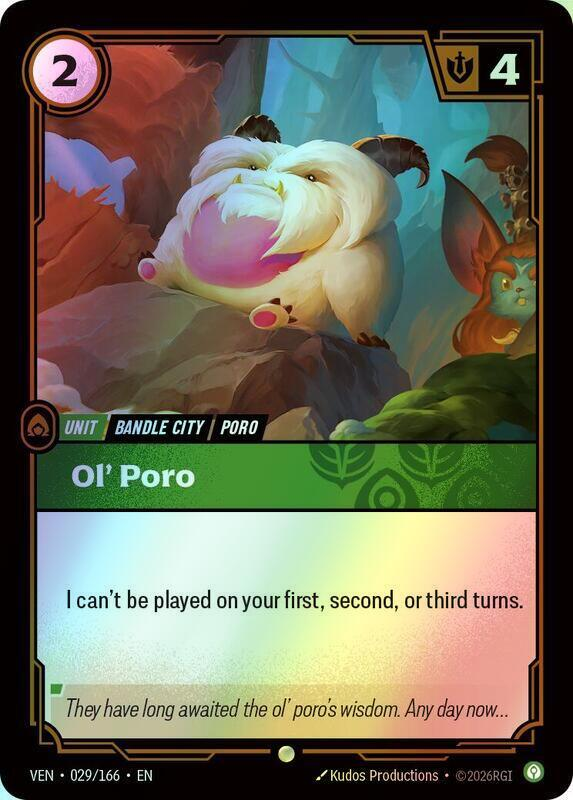 Ol' Poro (VEN) #029 [EN/F]