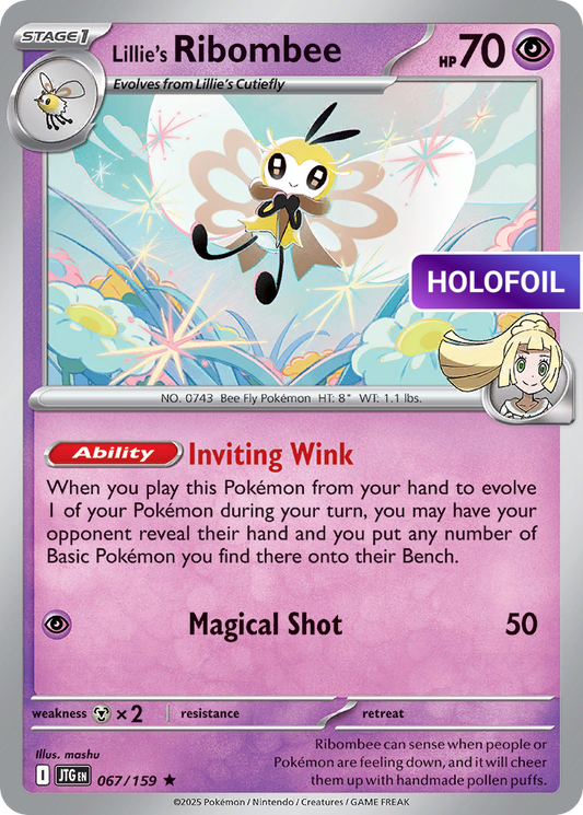 Lillie's Ribombee - 067/159 (JTG) #067 [EN/H]