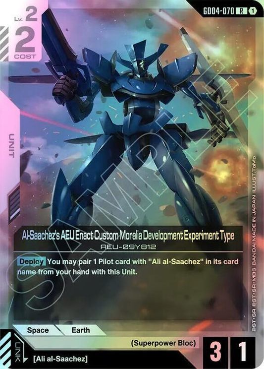 Al-Saachez's AEU Enact Custom Moralia Development Experiment Type (GD04) #GD04-070 [EN/F]
