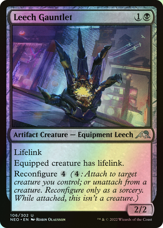 Leech Gauntlet (NEO) #106 [EN/F] s/o