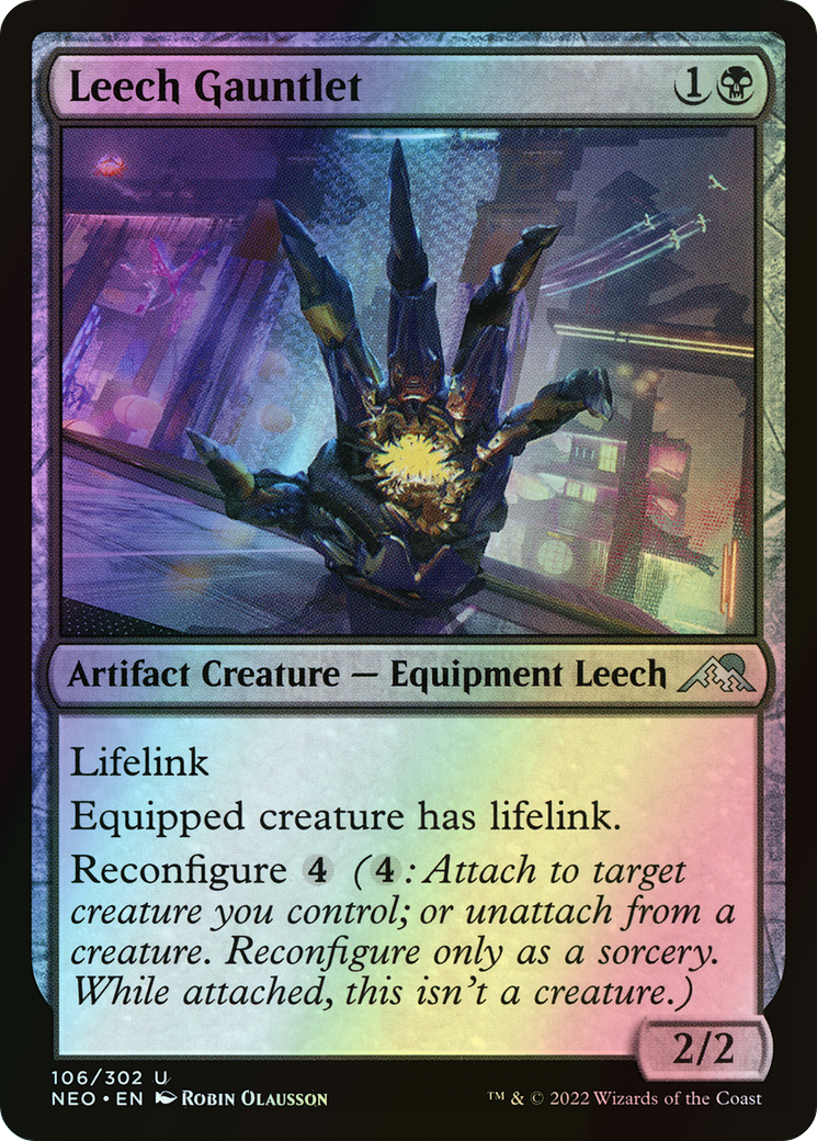 Leech Gauntlet (NEO) #106 [EN/F] s/o