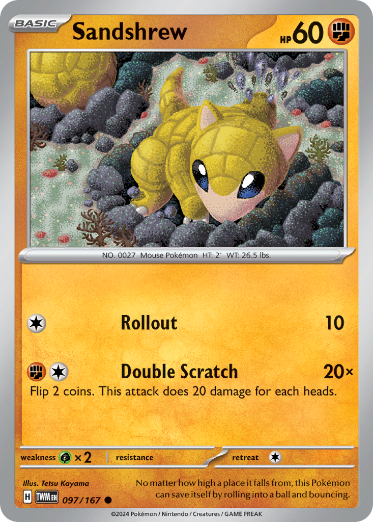 Sandshrew (TWM) #97 [EN/N]