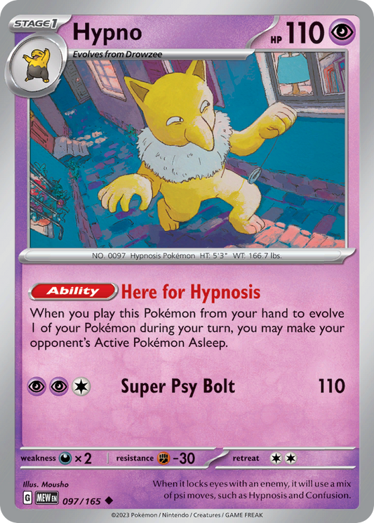 Hypno (MEW) #97 [EN/N]