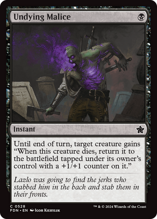 Undying Malice (FDN) #528 [EN/N] s/o