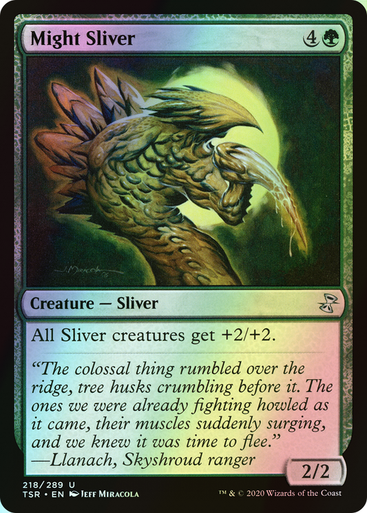Might Sliver (TSR) #218 [EN/F] s/o