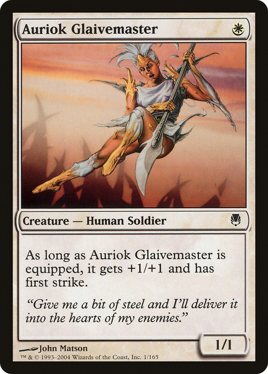 Auriok Glaivemaster (DST) #1 [EN/N]