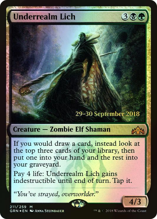 Underrealm Lich (PGRN) #211s [EN/F]