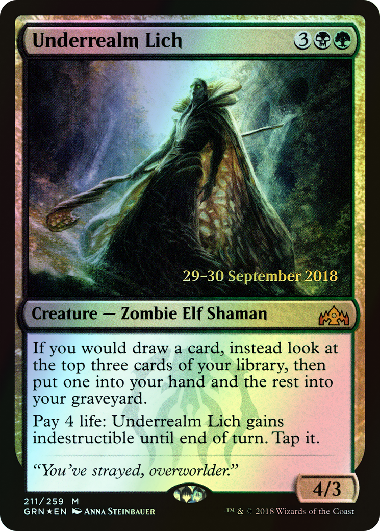 Underrealm Lich (PGRN) #211s [EN/F]