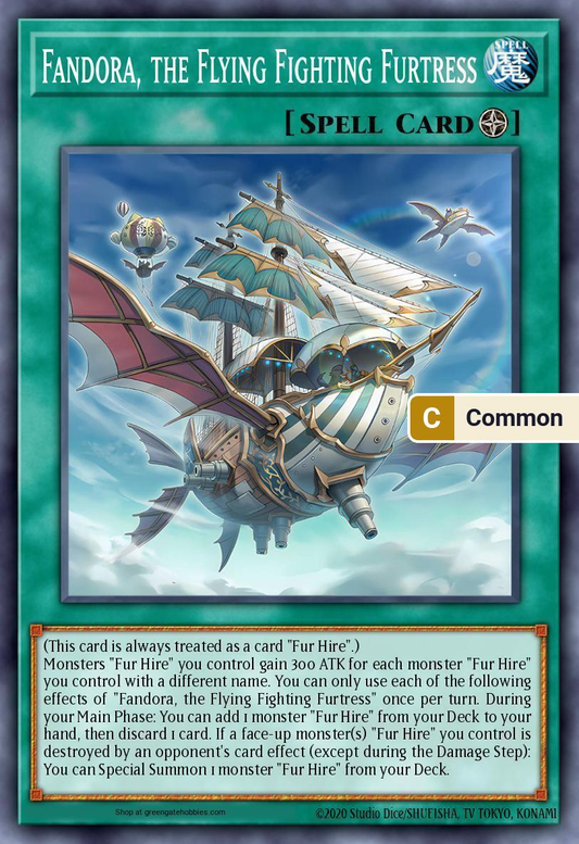 Fandora, the Flying Fighting Furtress (BPRO-AE) #BPRO-AE061 [EN/C]
