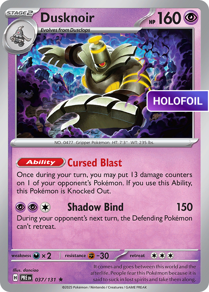 Dusknoir (PRE) #037_V1 [EN/H] s/o