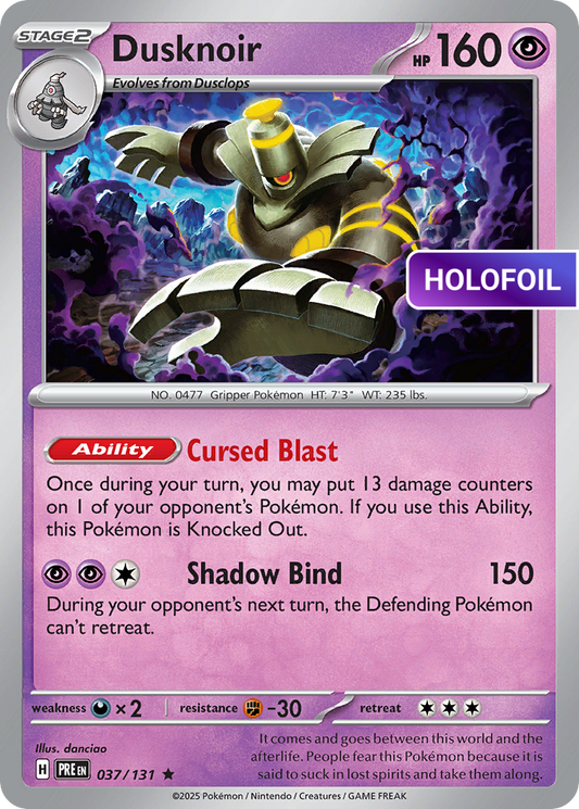 Dusknoir (PRE) #037_V1 [EN/H] s/o