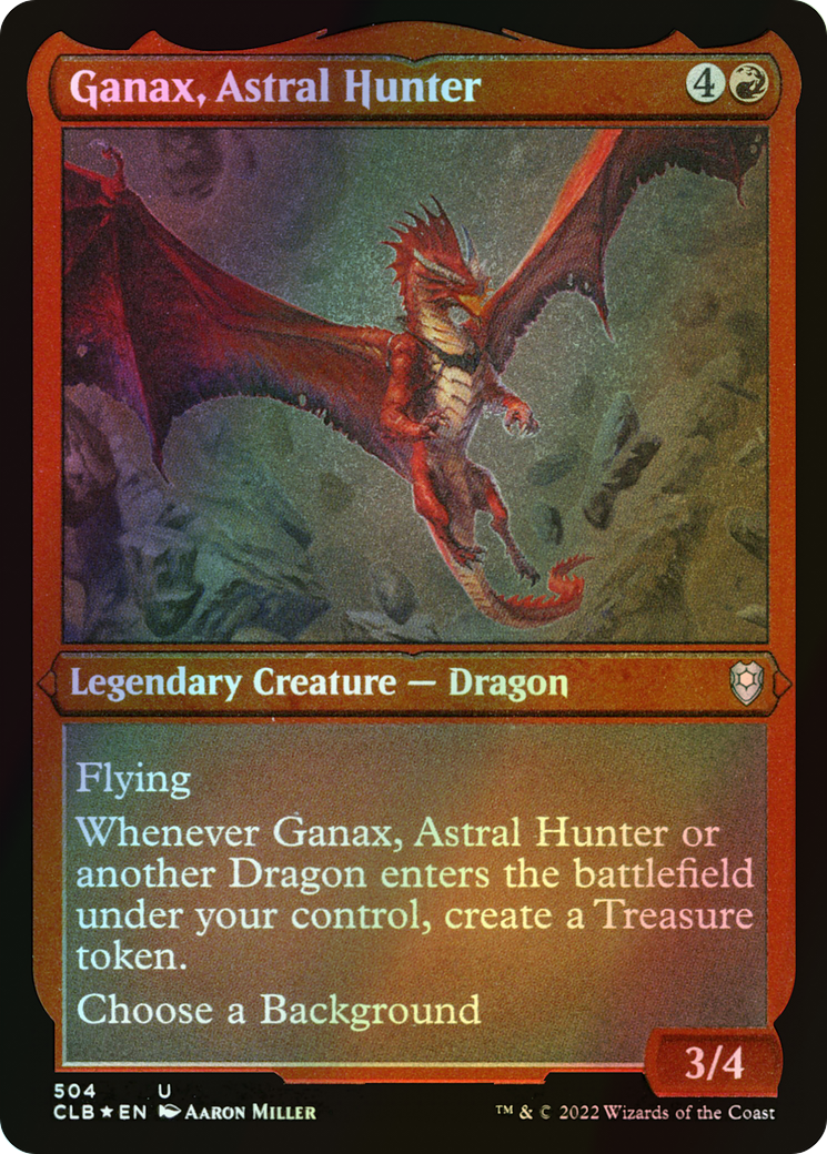 Ganax, Astral Hunter (CLB) #504 [EN/E] s/o