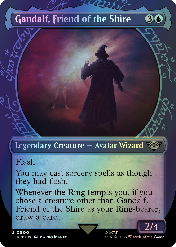 Gandalf, Friend of the Shire - Surge Foil (LTR) #800 [EN/F] s/o