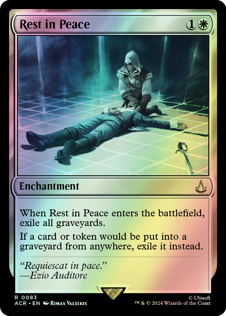 Rest in Peace (ACR) #83 [EN/F] s/o