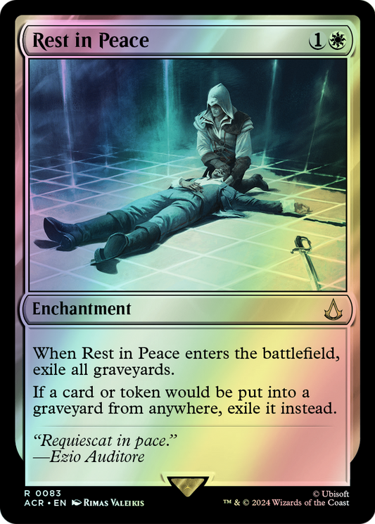 Rest in Peace (ACR) #83 [EN/F] s/o