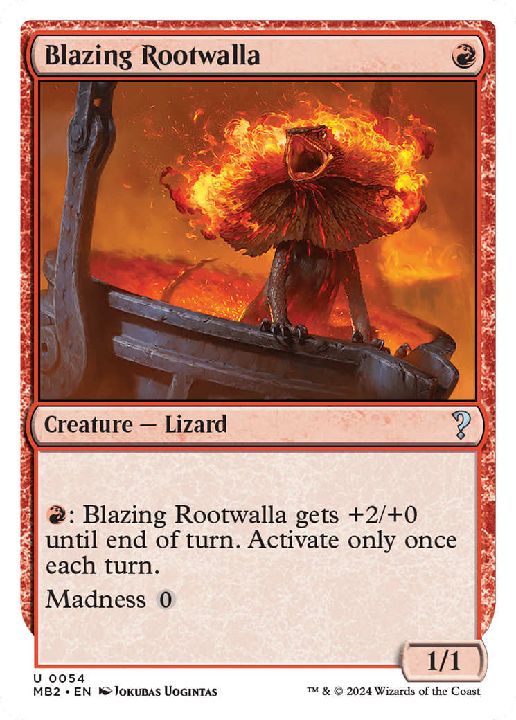 Blazing Rootwalla (MB2) #54 [EN/N]