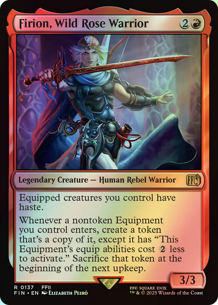 Firion, Wild Rose Warrior (FIN) #137 [EN/F] s/o