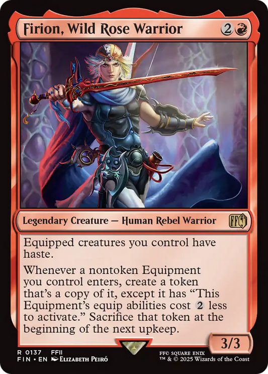 Firion, Wild Rose Warrior (FIN) #137 [EN/N]