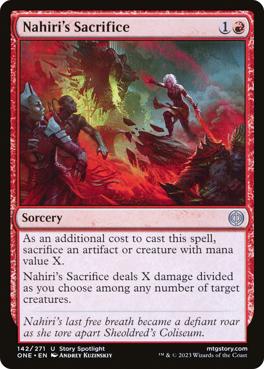 Nahiri's Sacrifice (ONE) #142 [EN/N]