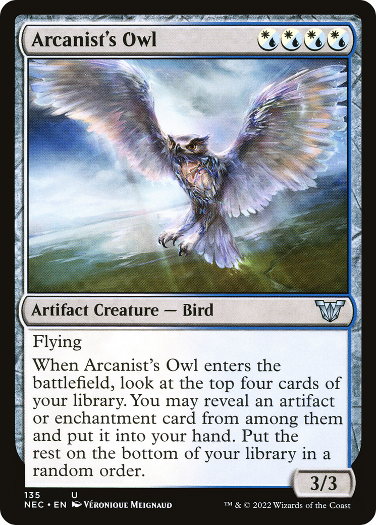 Arcanist's Owl (NEC) #135 [EN/N]