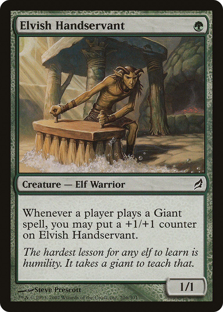 Elvish Handservant (LRW) #206 [EN/N]