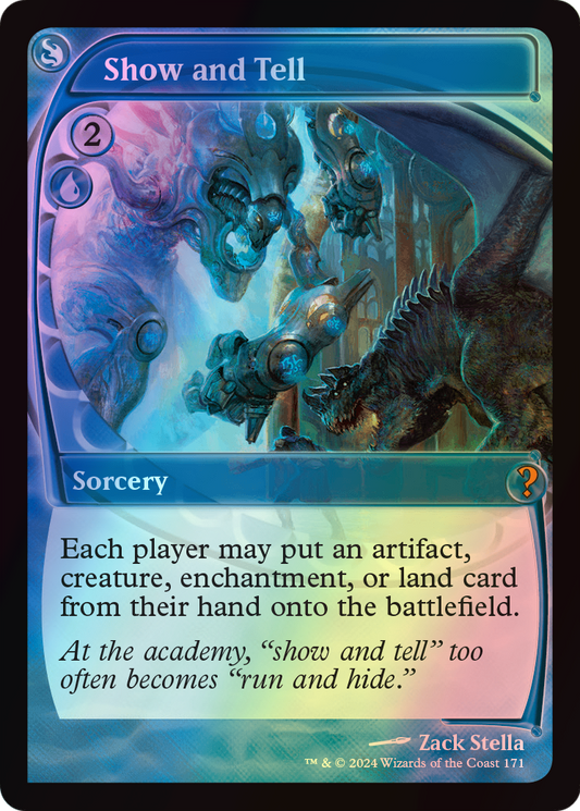 Show and Tell (MB2) #171 [EN/F] s/o