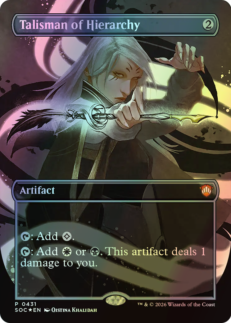 Talisman of Hierarchy (SOC) #431 [EN/F]