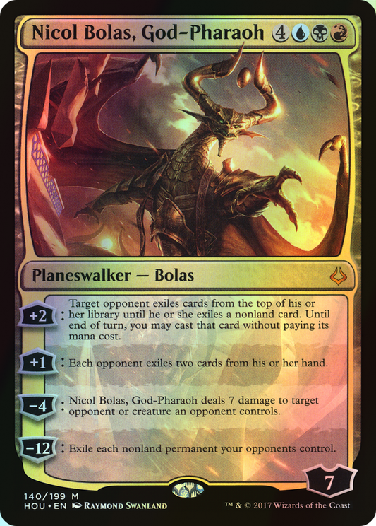 Nicol Bolas, God-Pharaoh (HOU) #140 [EN/F]