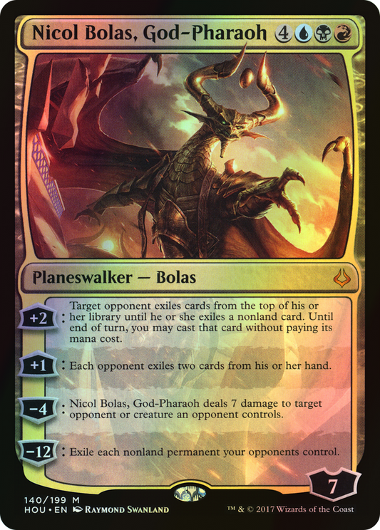 Nicol Bolas, God-Pharaoh (HOU) #140 [EN/F]