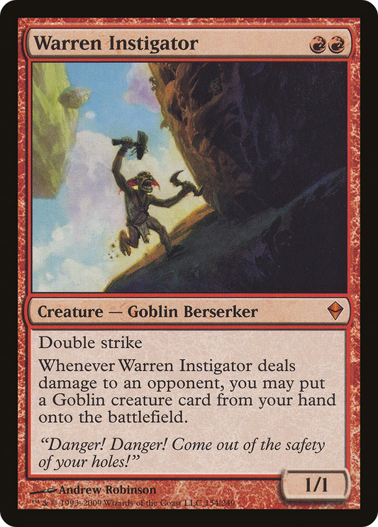 Warren Instigator (ZEN) #154 [EN/N] s/o