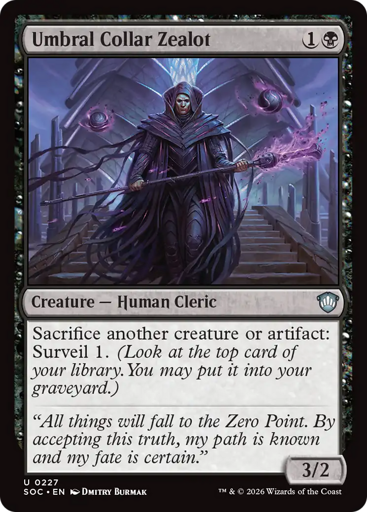 Umbral Collar Zealot (SOC) #227 [EN/N]