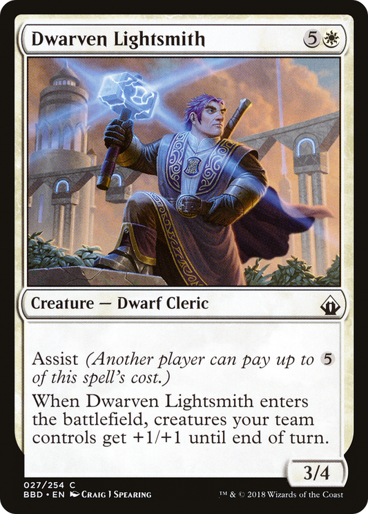 Dwarven Lightsmith (BBD) #27 [EN/N]