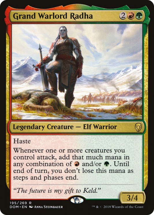 Grand Warlord Radha (DOM) #195 [EN/N] s/o