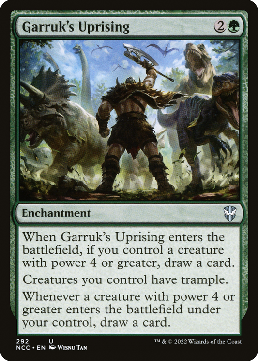 Garruk's Uprising (NCC) #292 [EN/N] s/o