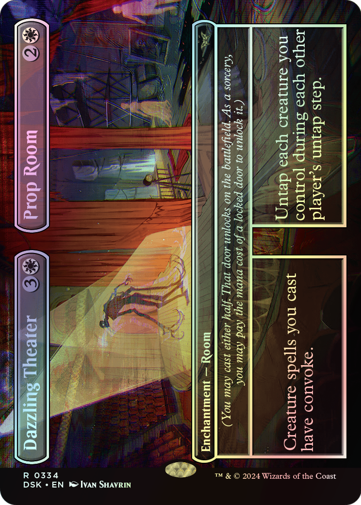 Dazzling Theater // Prop Room (DSK) #334 [EN/F] s/o