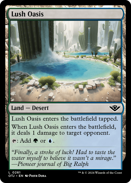 Lush Oasis (OTJ) #261 [EN/N]